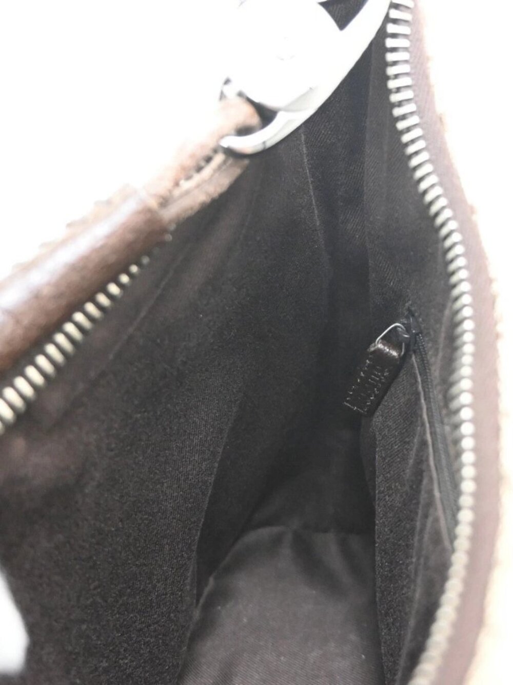 GUCCI Logo GG Pattern Shoulder Hand Bag Canvas Leather Beige Brown Italy 76MA490 - Picture 12 of 16